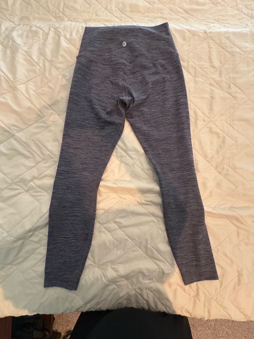 lululemon athletica Heathered Dark Gray Leggings size 6